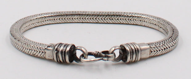 Bracciale Snake Quadrato. Argento 925. Pietra preziosa, pietre preziose, Roma, gioielli etnici, Gioielli artigiani, pietre naturali.